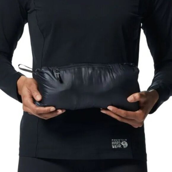 Mountain Hardware Deloro Down Jacket in Light Cactus, Size Large - Picture 9 of 13